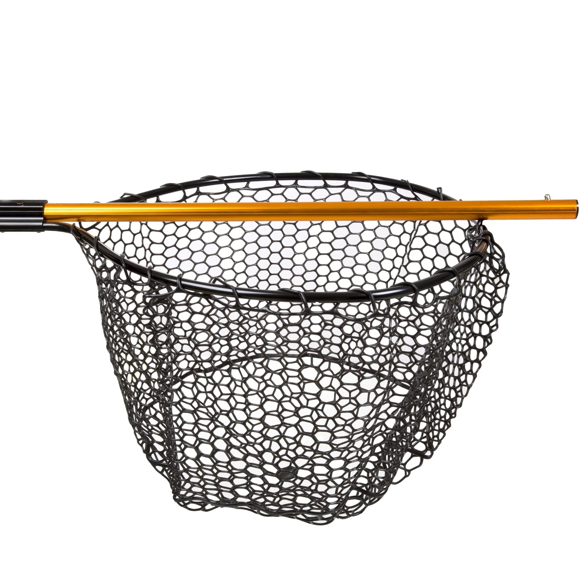 56-Inch Retractable Fishing Net with Telescopic Pole (Gold)