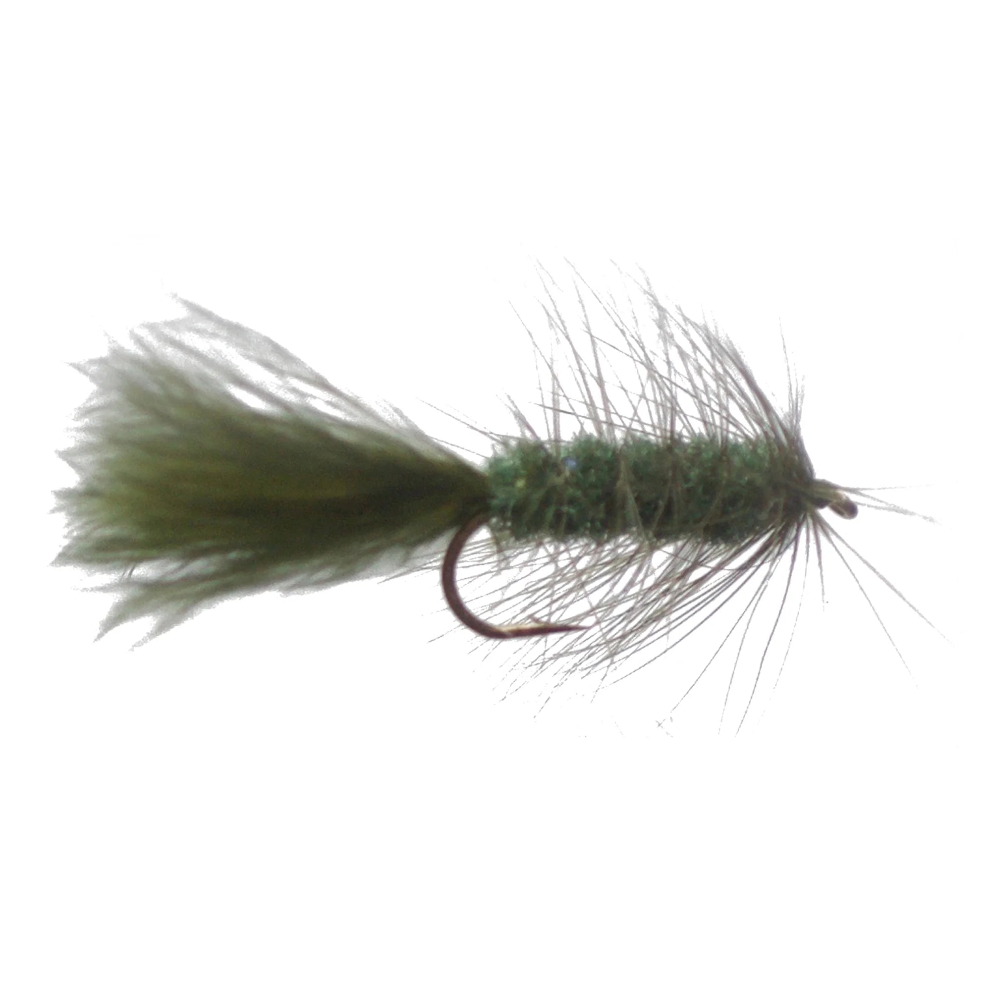 Fairplay Olive Wooly Bugger Fly, Size 10, 4 Pack, 709355