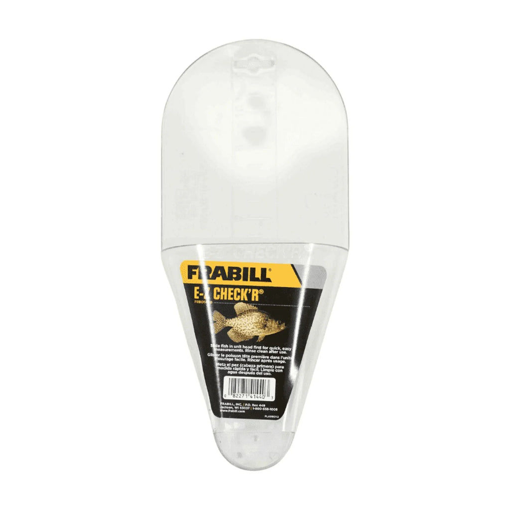 Fish Scales Fishing E-Z Check'R Crappie Gauge up to 12 Ines, Multicolor Plastic