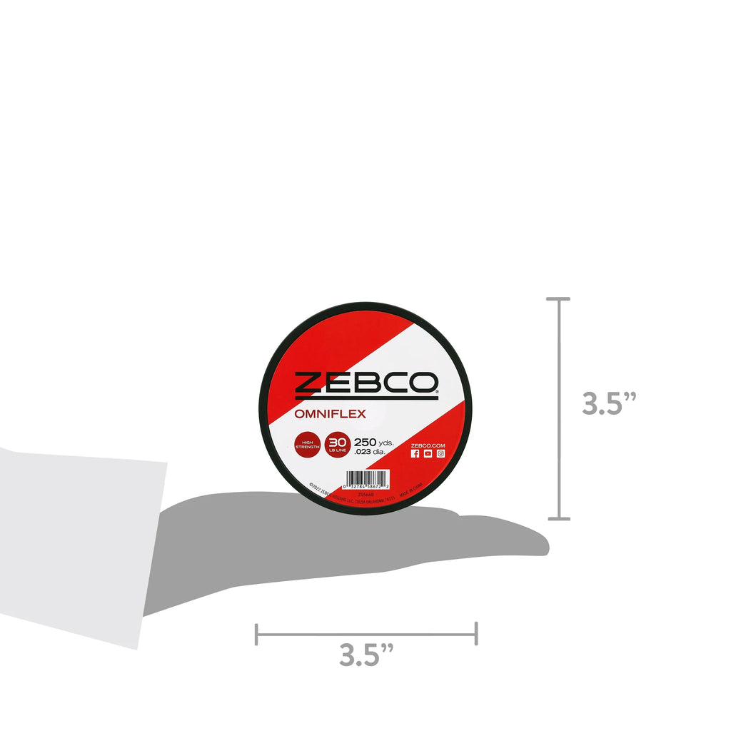 Omniflex Monofilament Fishing Line, 30-Pound Tested, Clear