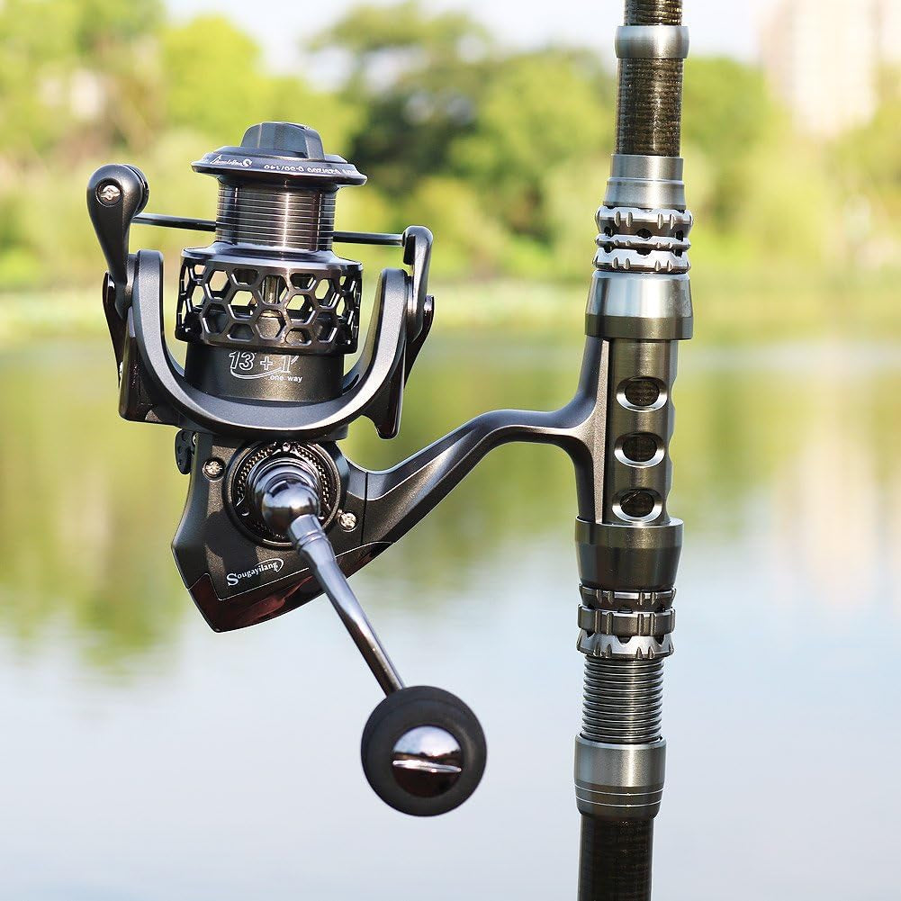 Telescopic Fishing Rod Reel Combos with Carbon Fiber Fishing Pole Spinning Reels and Fishing Accessories
