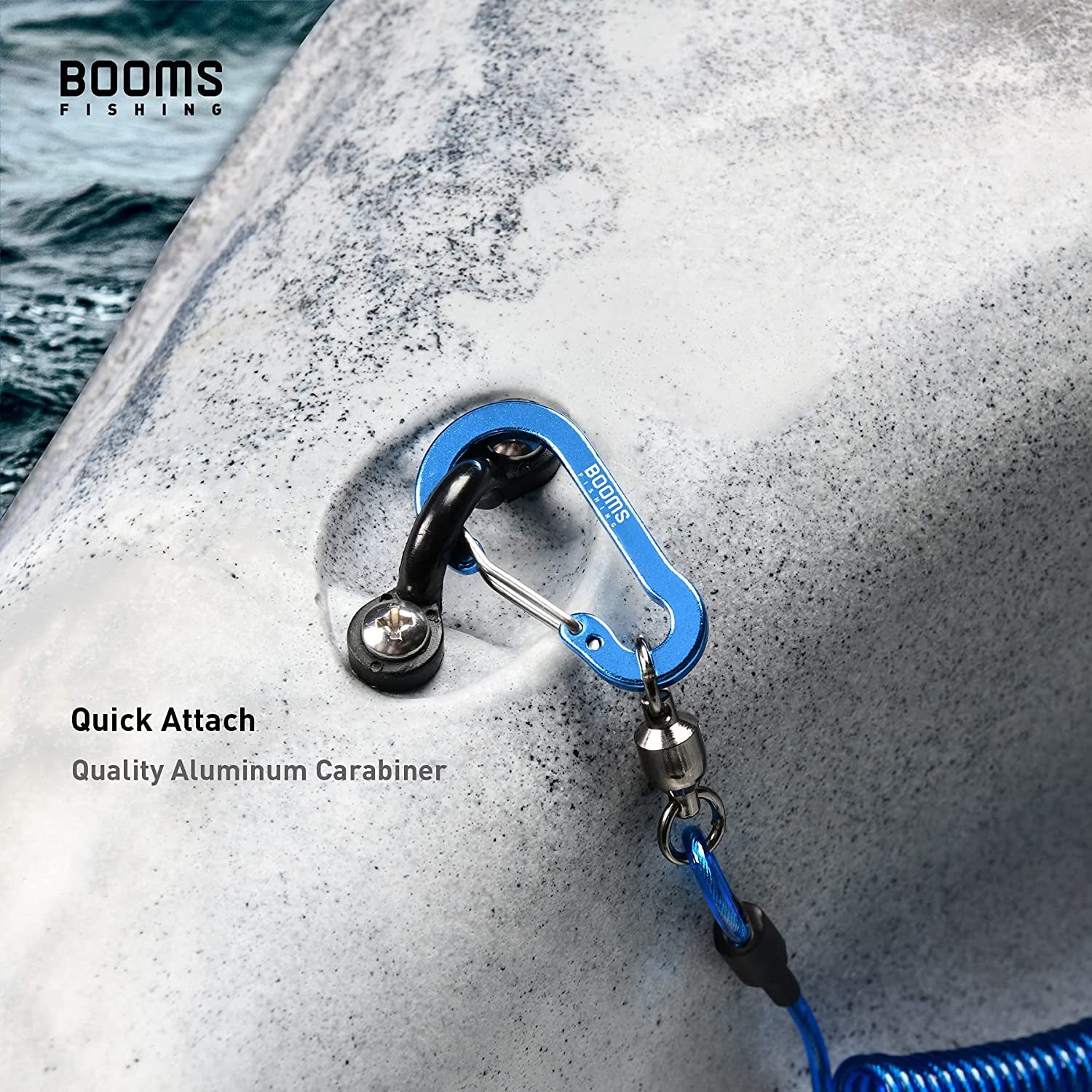 T02 Fishing Pole Tether, Kayak Paddle Leash, Paddle Board Fishing Accessories, Heavy Duty Fishing Lanyard for Fishing Tools/Rods/Paddles