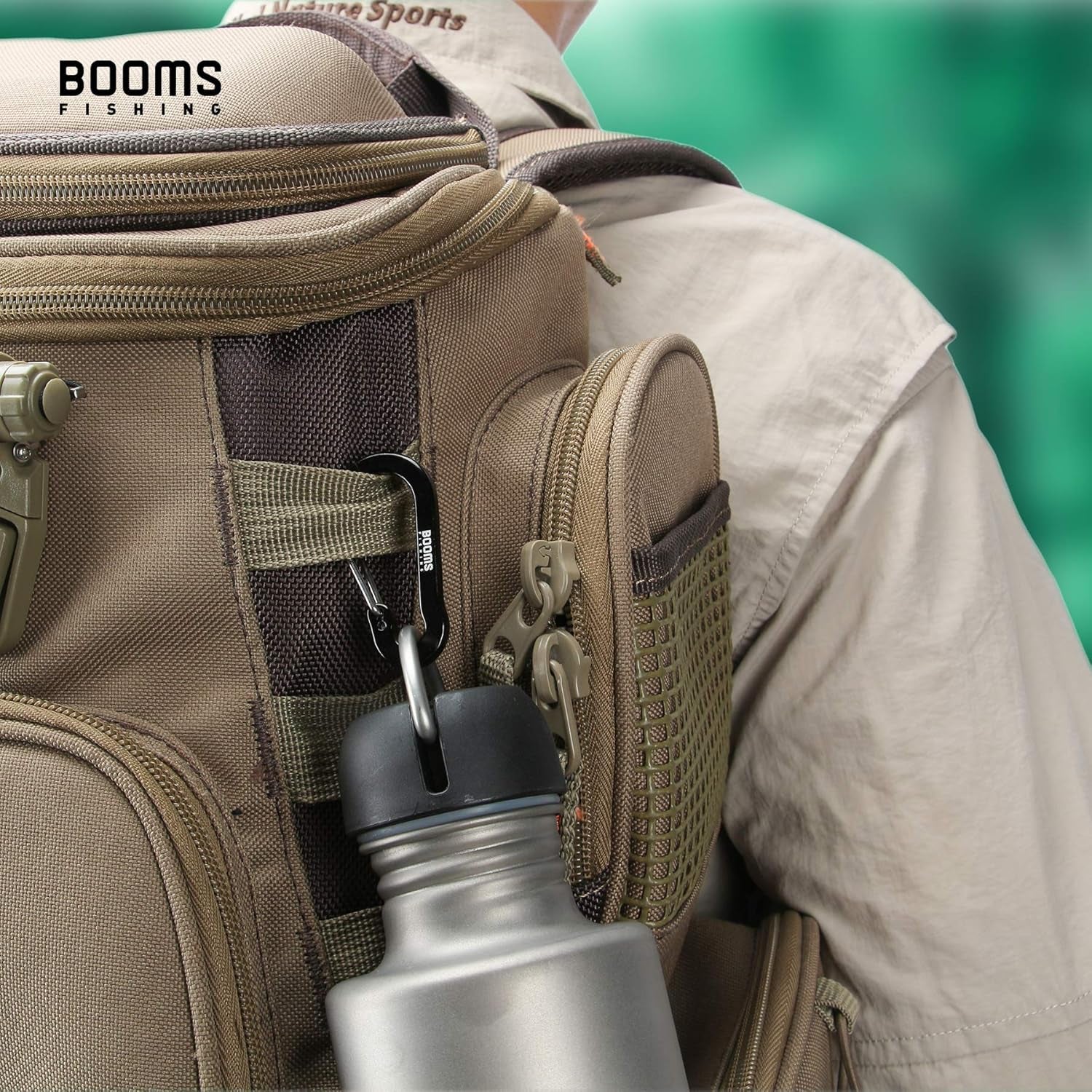 CC1 Multi-Use Carabiner Clip, 6 Pack Small Caribeener Clips, Mini Keychain Caribeaner Clip 2 Inch, Aluminum D Ring Carabiners, Multi-Colored