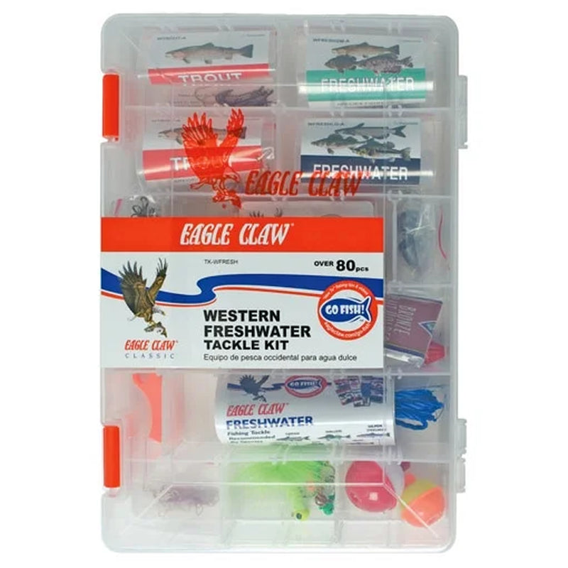 Western Freshwater Kit with 98 Pieces, Small, Clear