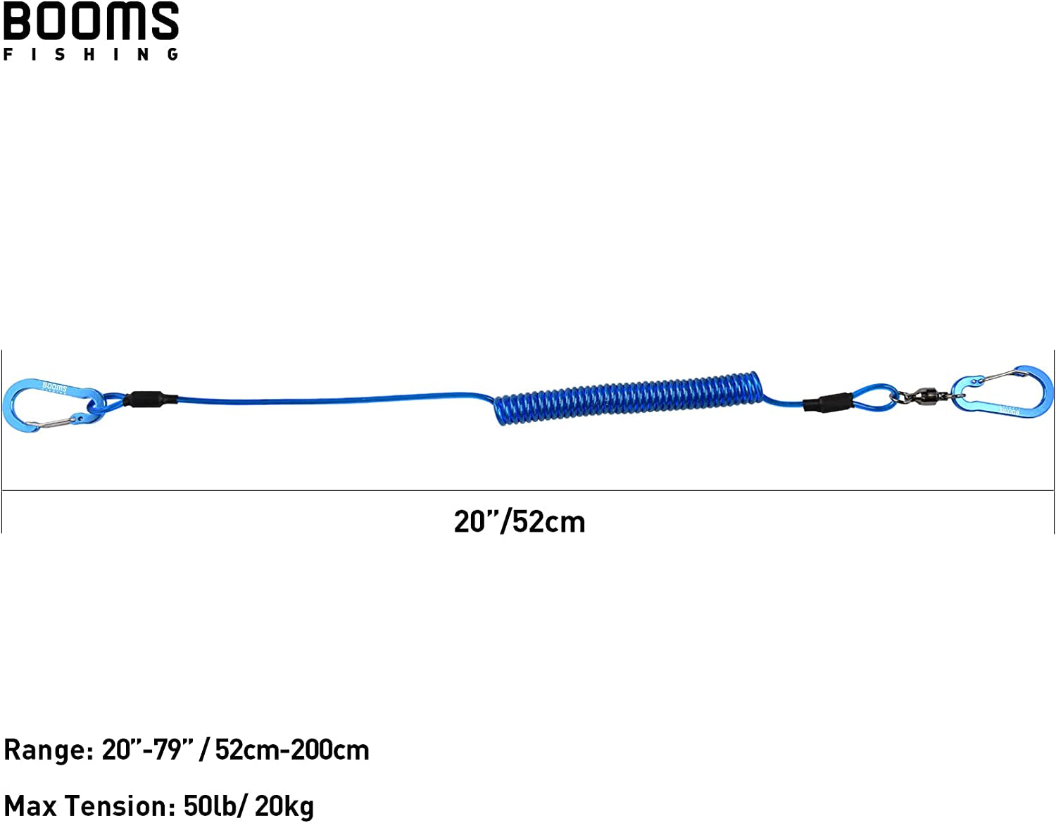 T02 Fishing Pole Tether, Kayak Paddle Leash, Paddle Board Fishing Accessories, Heavy Duty Fishing Lanyard for Fishing Tools/Rods/Paddles