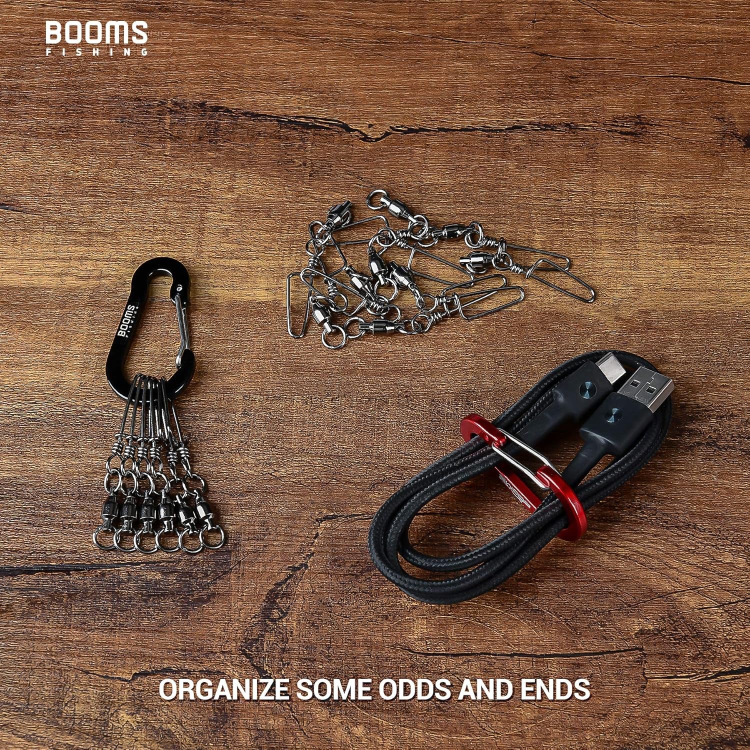 CC1 Multi-Use Carabiner Clip, 6 Pack Small Caribeener Clips, Mini Keychain Caribeaner Clip 2 Inch, Aluminum D Ring Carabiners, Multi-Colored