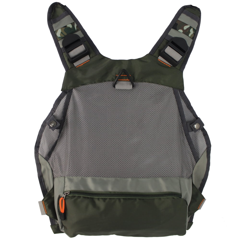 Fly Fishing Vest Pack Adjustable for Men and Women,Green