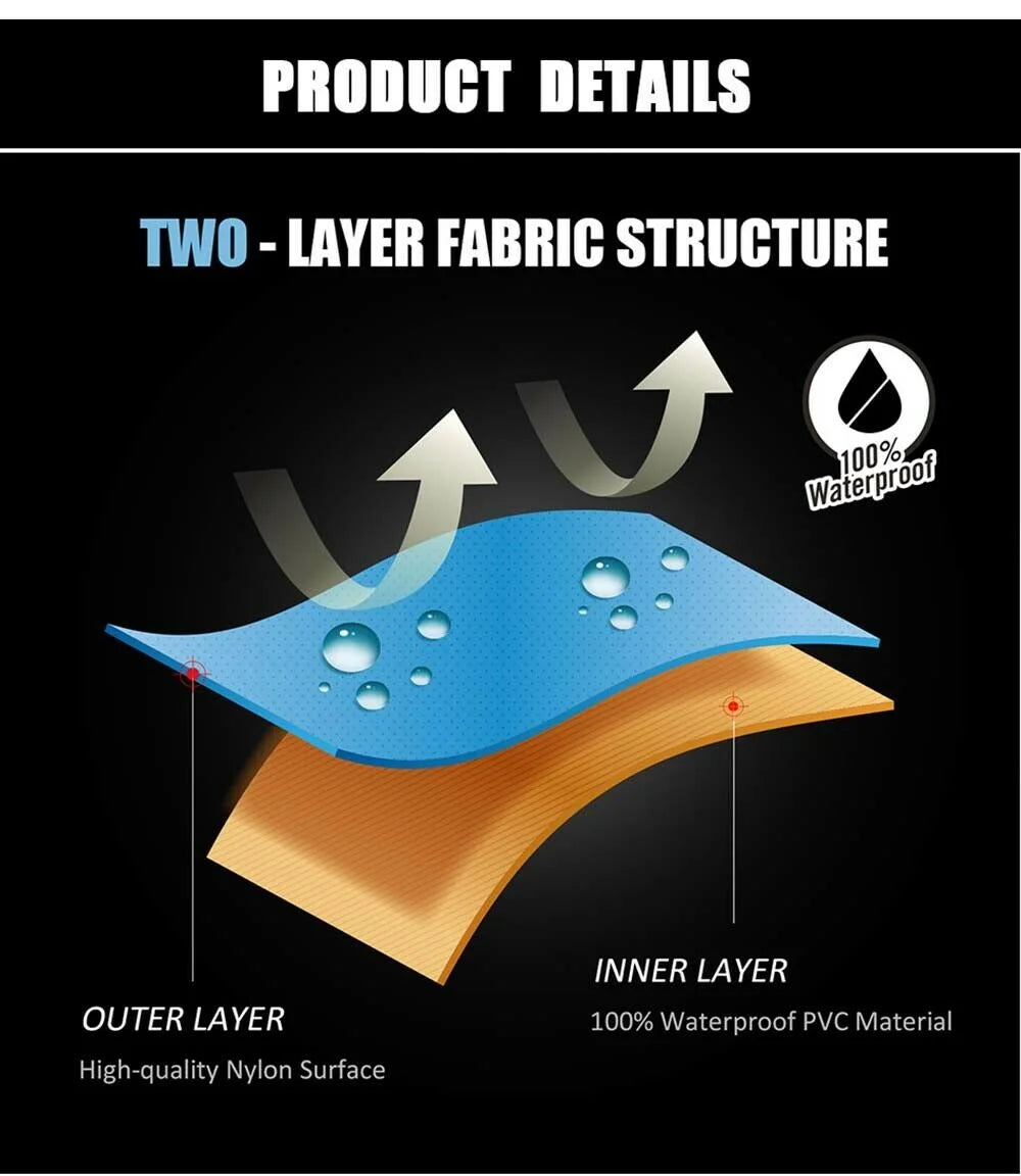 Nylon PVC Fishing Chest Waders Breathable Waterproof W/ Wading Boots Army Green