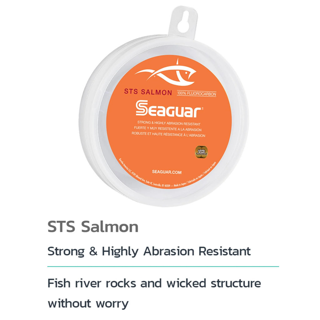 STS Salmon 100% Fluorocarbon Fishing Line 30Lbs, 100Yds Break Strength/Length - 30STS100