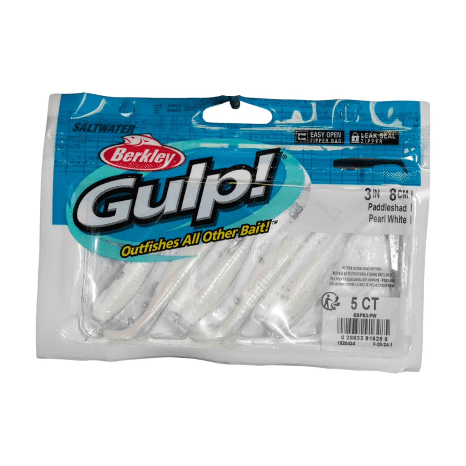 Saltwater Paddleshad Soft Bait